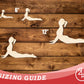 Unfinished Wood Yoga Cobra Pose Shape | DIY Craft Cutout | up to 46" DIY