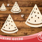 Unfinished Wood Watermelon Slice Shape | DIY Craft Cutout | up to 46" DIY