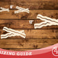 Unfinished Wood Bacon Shape | DIY Craft Cutout | up to 46" DIY