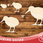 Unfinished Wood Kiwi Bird Shape | DIY Craft Cutout | up to 46" DIY