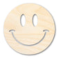 Unfinished Wood Smiley Face Shape | DIY Craft Cutout | up to 46" DIY