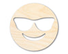 Unfinished Wood Sunglass Face Shape | DIY Craft Cutout | up to 46" DIY