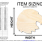 Unfinished Wood Eagle Mascot Shape | DIY Craft Cutout | up to 46" DIY