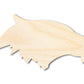 Unfinished Wood Eagle Mascot Shape | DIY Craft Cutout | up to 46" DIY