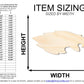 Unfinished Wood Eagle Mascot Shape | DIY Craft Cutout | up to 46" DIY