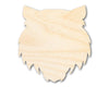 Unfinished Wood Tiger Mascot Shape | DIY Craft Cutout | up to 46" DIY