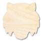 Unfinished Wood Tiger Mascot Shape | DIY Craft Cutout | up to 46" DIY