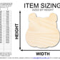 Unfinished Wood Bulldog Mascot Shape | DIY Craft Cutout | up to 46" DIY