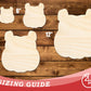 Unfinished Wood Bulldog Mascot Shape | DIY Craft Cutout | up to 46" DIY