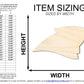 Unfinished Wood Panther Mascot Shape | DIY Craft Cutout | up to 46" DIY
