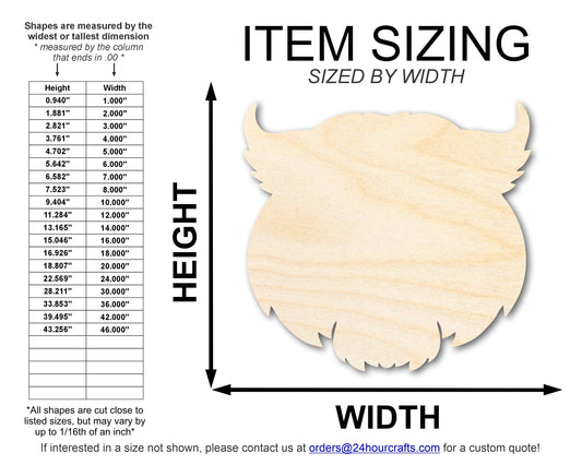 Unfinished Wood Wildcat Mascot Shape | DIY Craft Cutout | up to 46" DIY