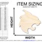 Unfinished Wood Wildcat Mascot Shape | DIY Craft Cutout | up to 46" DIY