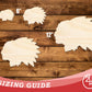 Unfinished Wood Native American Mascot Shape | DIY Craft Cutout | up to 46" DIY