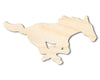 Unfinished Wood Mustang Mascot Shape | DIY Craft Cutout | up to 46" DIY