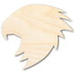 Unfinished Wood Falcon Mascot Shape | DIY Craft Cutout | up to 46" DIY