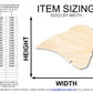 Unfinished Wood Ram Mascot Shape | DIY Craft Cutout | up to 46" DIY