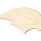 Unfinished Wood Hawk Mascot Shape | DIY Craft Cutout | up to 46" DIY