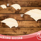 Unfinished Wood Hawk Mascot Shape | DIY Craft Cutout | up to 46" DIY