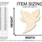 Unfinished Wood Hornet Mascot Shape | DIY Craft Cutout | up to 46" DIY