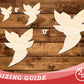 Unfinished Wood Hornet Mascot Shape | DIY Craft Cutout | up to 46" DIY