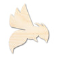 Unfinished Wood Hornet Mascot Shape | DIY Craft Cutout | up to 46" DIY