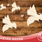 Unfinished Wood Hornet Mascot Shape | DIY Craft Cutout | up to 46" DIY