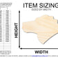 Unfinished Wood Gator Mascot Shape | DIY Craft Cutout | up to 46" DIY