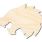 Unfinished Wood Wolf Mascot Shape | DIY Craft Cutout | up to 46" DIY