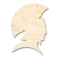 Unfinished Wood Warrior Mascot Shape | DIY Craft Cutout | up to 46" DIY