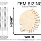 Unfinished Wood Native American Mascot Shape | DIY Craft Cutout | up to 46" DIY