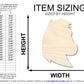 Unfinished Wood Mustang Mascot Shape | DIY Craft Cutout | up to 46" DIY