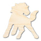 Unfinished Wood Mustang Mascot Shape | DIY Craft Cutout | up to 46" DIY