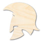 Unfinished Wood Trojan Mascot Shape | DIY Craft Cutout | up to 46" DIY