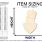 Unfinished Wood Knight Mascot Shape | DIY Craft Cutout | up to 46" DIY