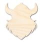Unfinished Wood Viking Mascot Shape | DIY Craft Cutout | up to 46" DIY