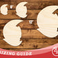 Unfinished Wood Spartan Mascot Shape | DIY Craft Cutout | up to 46" DIY