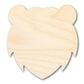 Unfinished Wood Bear Mascot Shape | DIY Craft Cutout | up to 46" DIY