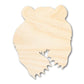 Unfinished Wood Bear Mascot Shape | DIY Craft Cutout | up to 46" DIY