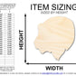 Unfinished Wood Bear Mascot Shape | DIY Craft Cutout | up to 46" DIY