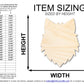 Unfinished Wood Wolf Mascot Shape | DIY Craft Cutout | up to 46" DIY