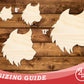 Unfinished Wood Wolf Mascot Shape | DIY Craft Cutout | up to 46" DIY