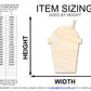 Unfinished Wood Slushie Drink Shape | DIY Craft Cutout | up to 46" DIY