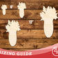 Unfinished Wood Celery Shape | DIY Craft Cutout | up to 46" DIY