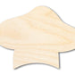 Unfinished Wood Baker Hat Shape | DIY Craft Cutout | up to 46" DIY