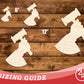 Unfinished Wood Judge Shape | DIY Craft Cutout | up to 46" DIY