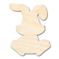 Unfinished Wood Easter Bunny Shape | DIY Craft Cutout | up to 46" DIY