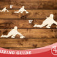 Unfinished Wood Curling Man Shape | DIY Craft Cutout | up to 46" DIY