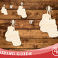 Unfinished Wood Boxing Glove Shape | DIY Craft Cutout | up to 46" DIY