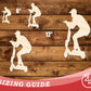 Unfinished Wood Riding Scooter Shape | DIY Craft Cutout | up to 46" DIY