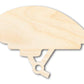 Unfinished Wood Bike Helmet Shape | DIY Craft Cutout | up to 46" DIY